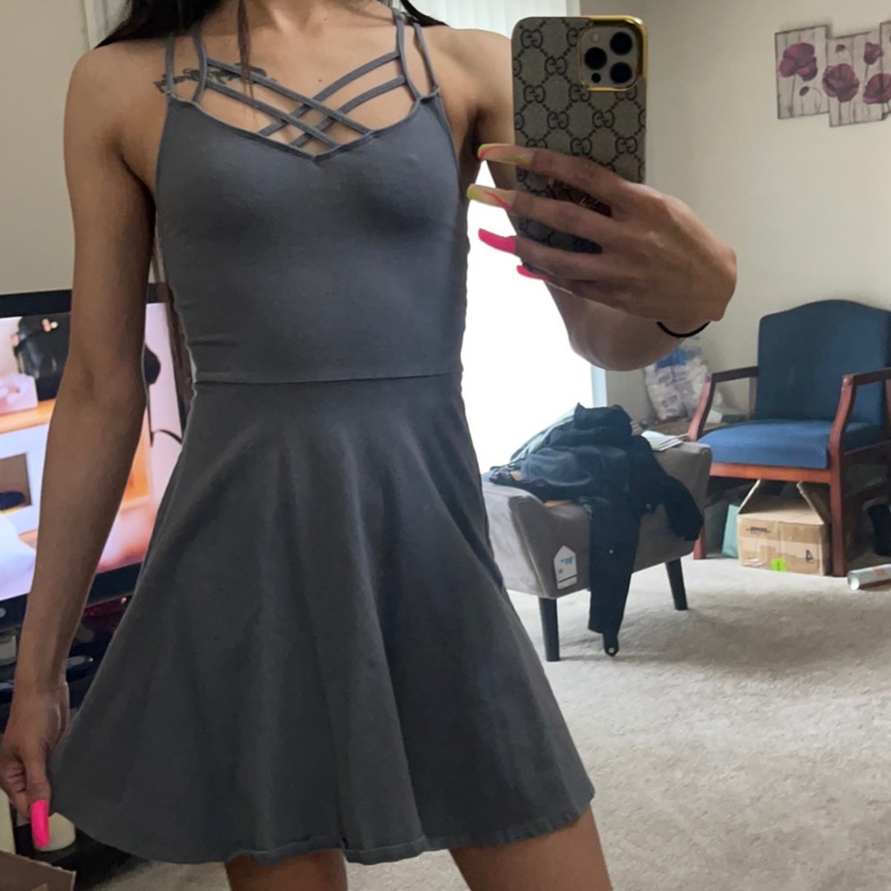 Hollister XS skater dress